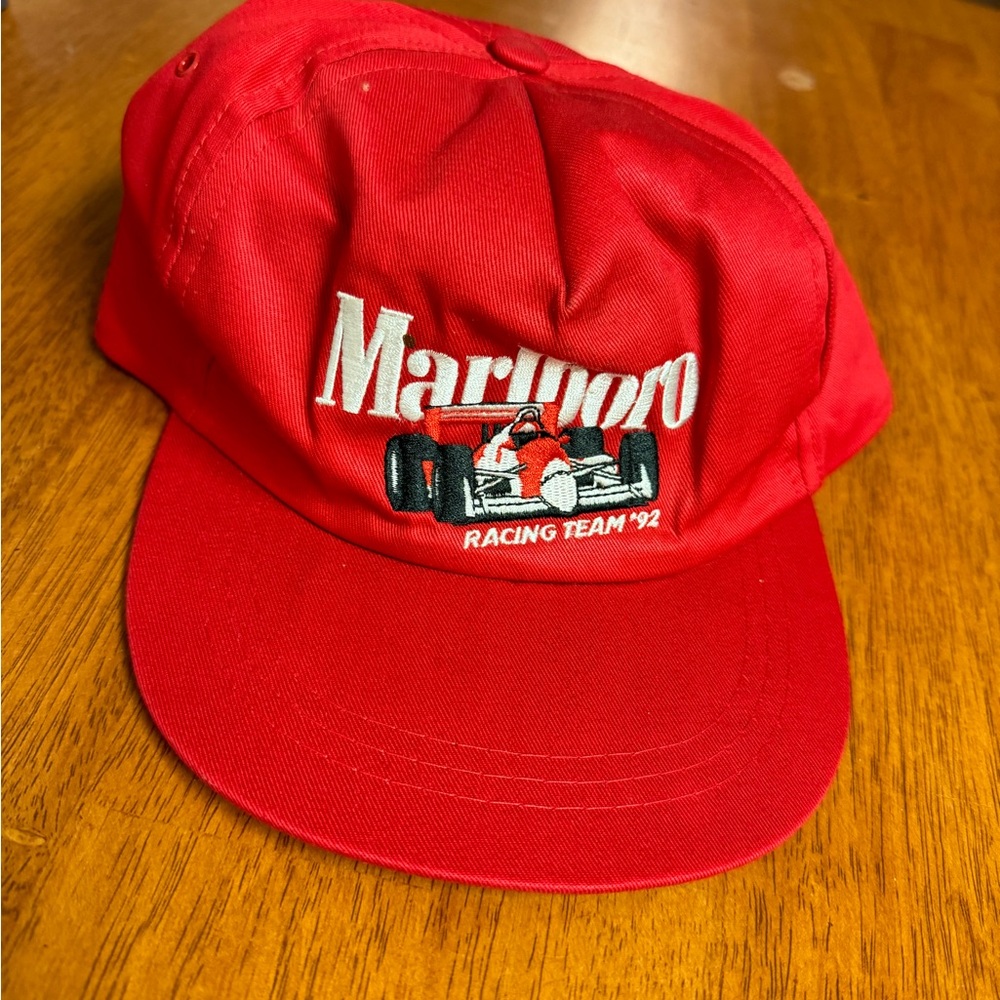 Vintage Marlboro racing hat